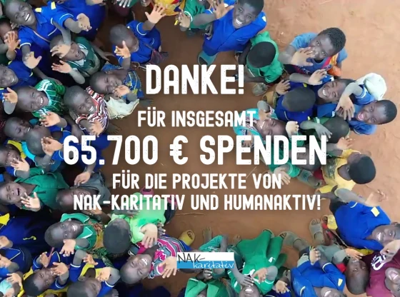 Titelbild zu Spendenfreude - Malawi sagt Danke!